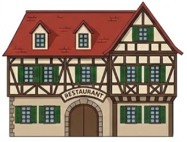 Hotel Restaurant Römer - Traditionelles Fachwerkhaus